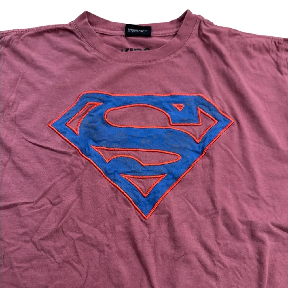 Cotton On | DC Superman Superhero Comics Size 13-14 Boys Kids Collab Pink Tee